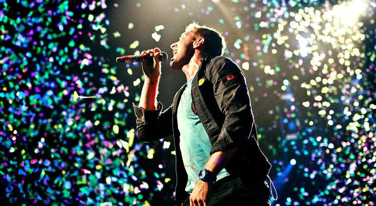 SHOW Coldplay far&aacute; sete shows no Brasil em 2022