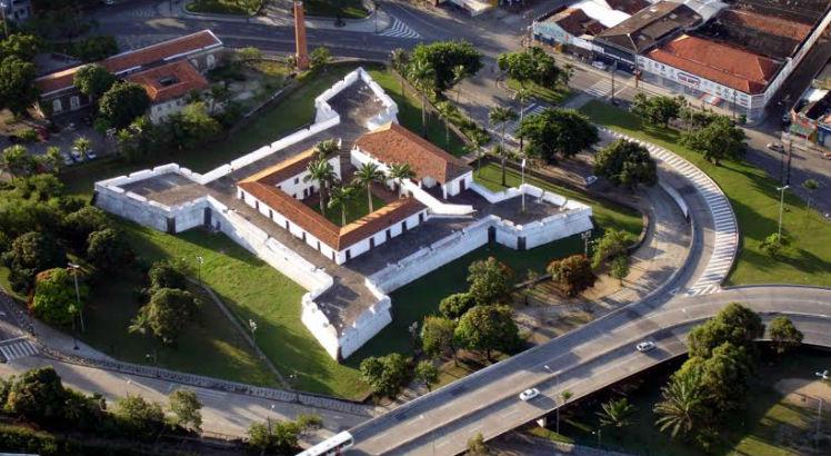 Forte das Cinco Pontas, no Centro do Recife