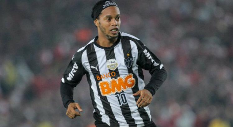 Ronaldinho &eacute; &iacute;dolo do Atl&eacute;tico Mineiro.