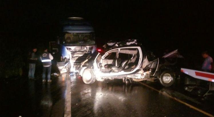 Acidente na BR-101 mata três pernambucanos da PM de Alagoas