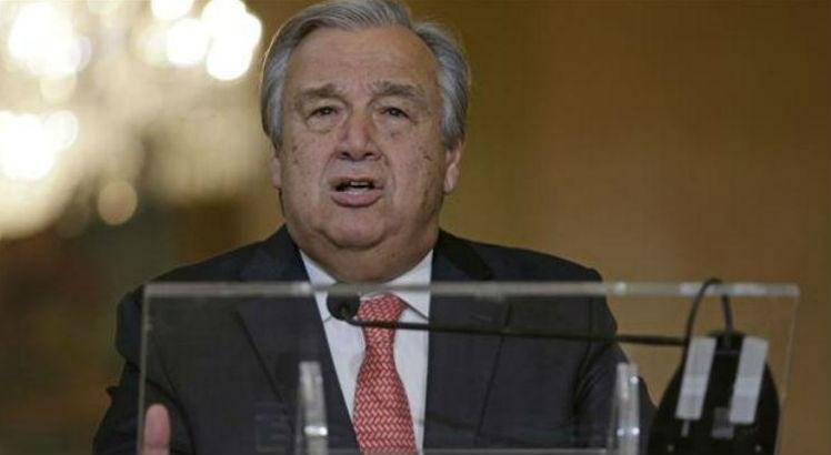 "A ONU proíbe uso da força contra a integridade territorial de Estados-Membros ou que esteja contra os propósitos das Nações Unidas", disse António Guterres