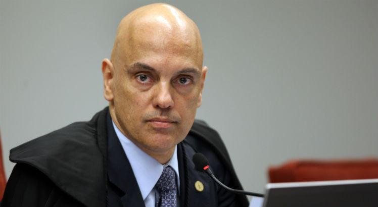 O ministro Alexandre de Moraes