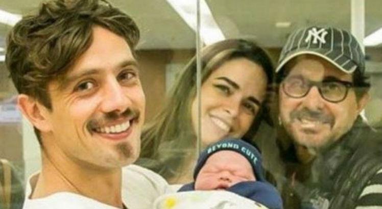 Mariana Bridi mostra foto de Valentim, seu filho com Rafael Cardoso