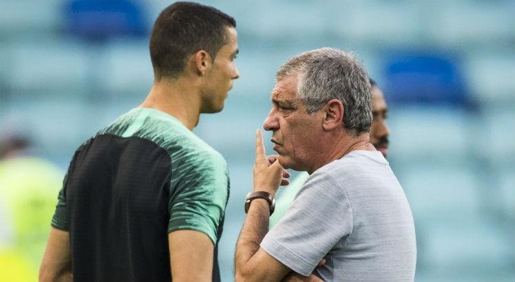 CR7 fez um acordo com o treinador de Portugal para se manter um período afastado das convocações