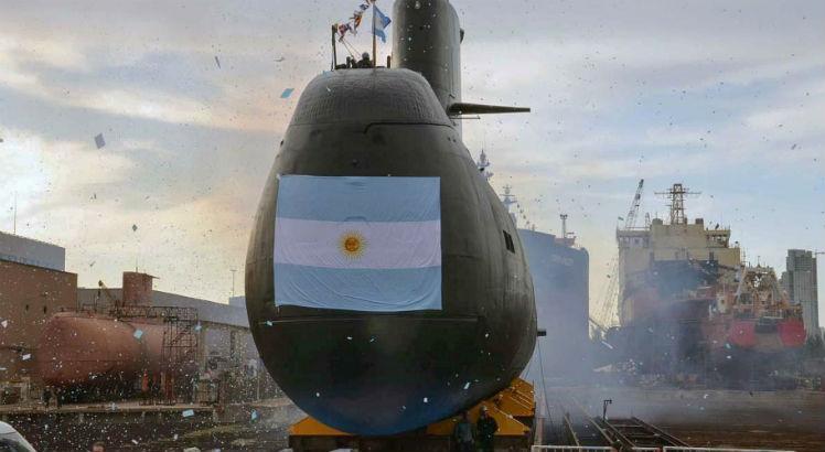 O submarino San Juan, da Marinha da Argentina, implodiu