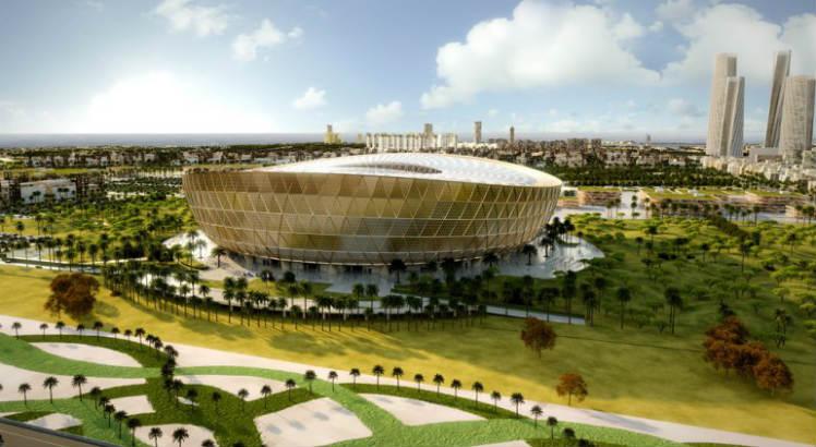 O Estádio de Lusail é o projeto mais ambicioso do país para sediar a Copa do Mundo