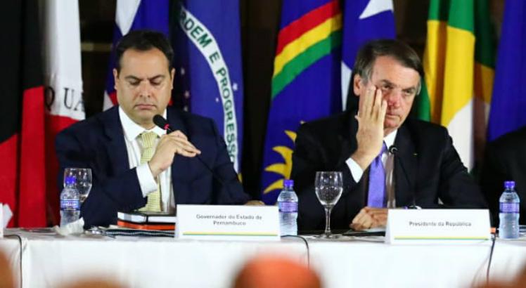 Paulo C&acirc;mara e Jair Bolsonaro