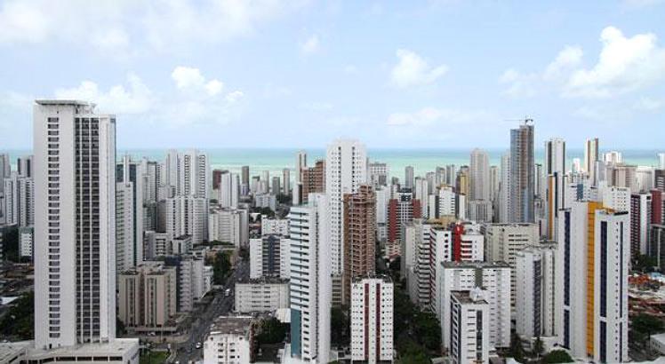 Pr&eacute;dios residenciais na Zona Sul do Recife