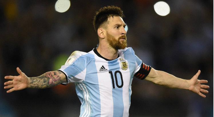 Messi &eacute; o craque da Argentina.