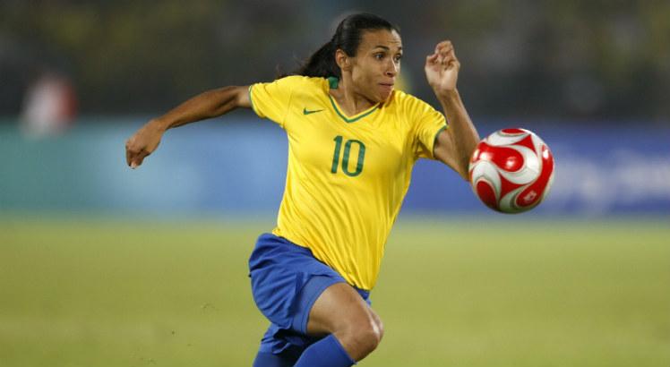 Marta foi por seis vezes escolhida a melhor do mundo pela Fifa.