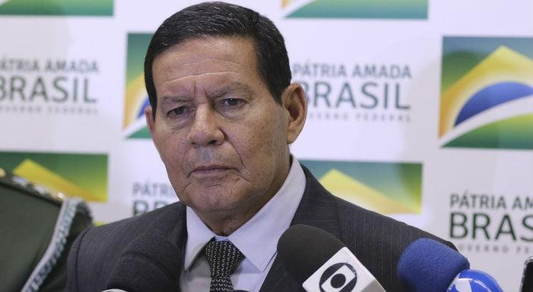 O vice-presidente do Brasil, Hamilton Mour&atilde;o