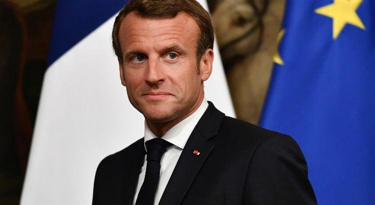 O presidente da Fran&ccedil;a, Emmanuel Macron