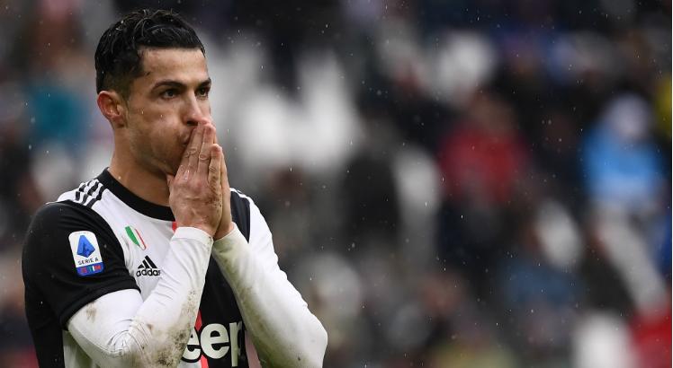 cristiano Ronaldo n&atilde;o conseguiu vencer a prometida Champions League com a Juventus