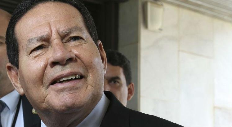 O vice-presidente Hamilton Mour&atilde;o