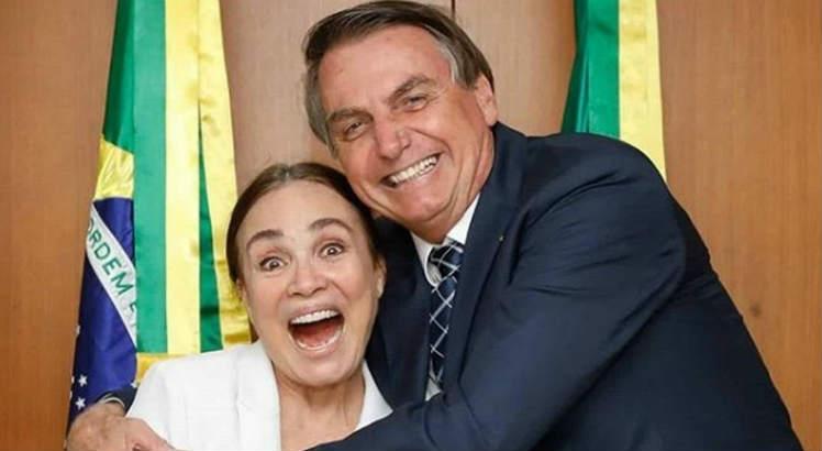 Regina Duarte defendeu a elei&ccedil;&atilde;o de Bolsonaro