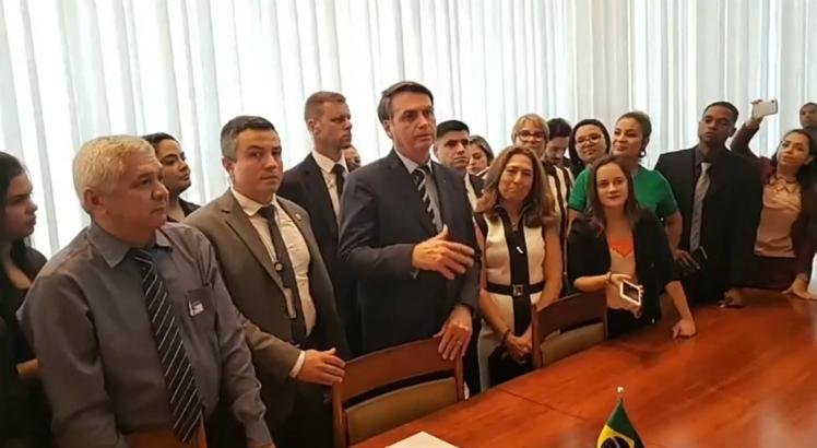Em Live, Bolsonaro propõe mudança na eleição da presidência da OAB