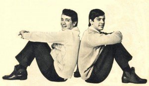 Os Vips, em 1966: Ronaldo e Márcio Antonucci
