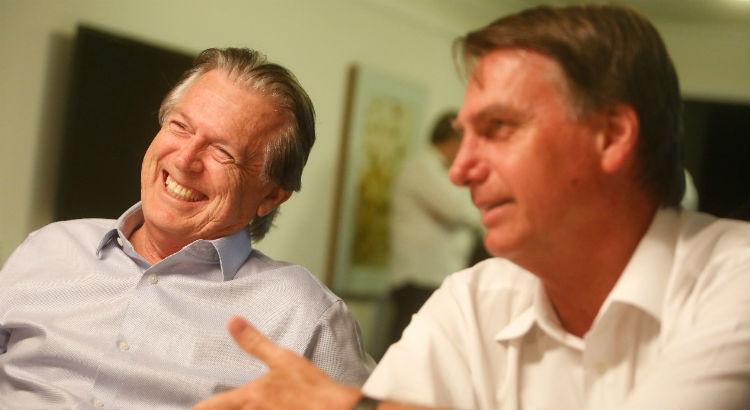 Luciano Bivar e Jair Bolsonaro