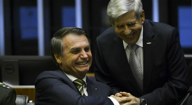 Bolsonaro e general Heleno (Foto: Marcelo Camargo/Agência Brasil)