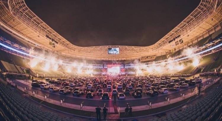 Allianz Parque: volta de shows com drive-in Allianz Parque em São Paulo/Instagram/Reprodução