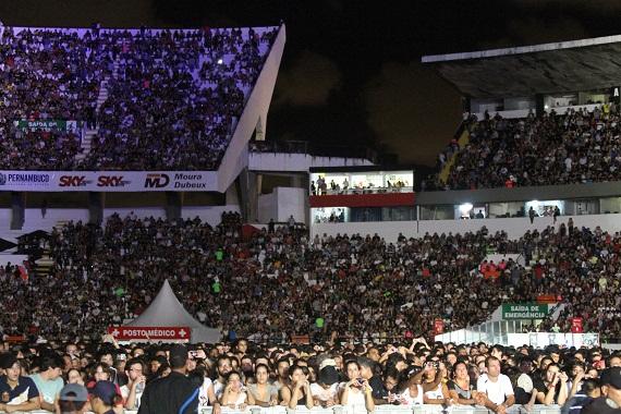 Alexandre Gondim/Acervo JC ImagemData: 21/04/2012Assunto: CADERNO C - Paul Mccartney -  show de Paul McCartney em Recife, no estadio do Arruda.