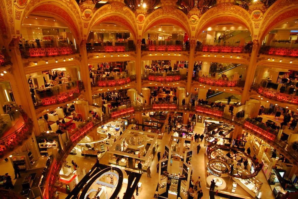 Restaurante com cardápio dos voos da Air France