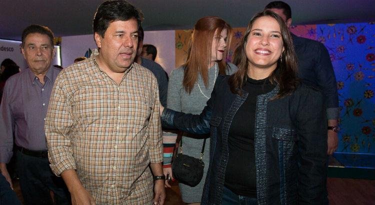 O ministro da Educação Mendonça Filho e a prefeita de Caruaru Raquel Lyra /Foto: Divulgação/Jorginho Farias