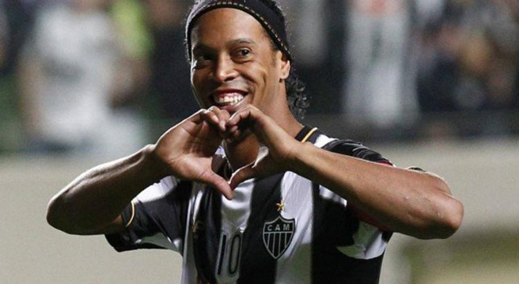 Ronaldinho Ga&uacute;cho em a&ccedil;&atilde;o pelo Atl&eacute;tico Mineiro