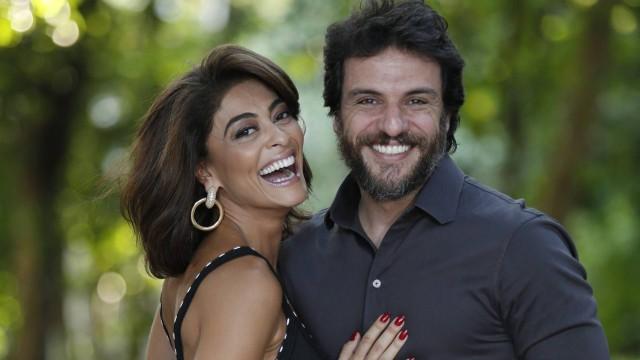 Juliana Paes e Rodrigo Lombardi viveram romance em 'Caminho das &Iacute;ndias'