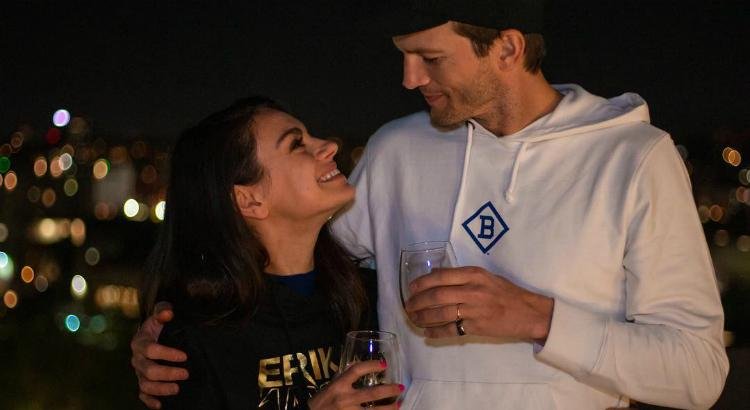 Mila Kunis e Ashton Kutcher (Imagem: Reprodução / Instagram)