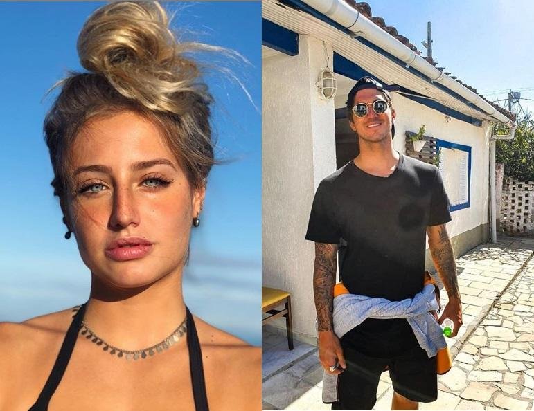 Bruna Griphao e Gabriel Medina