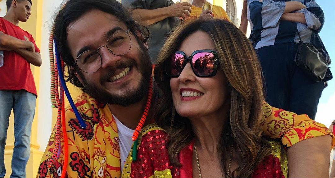 O casal Fátima Bernardes e Túlio Gadêlha. (Foto: Reprodução/Instagram)
