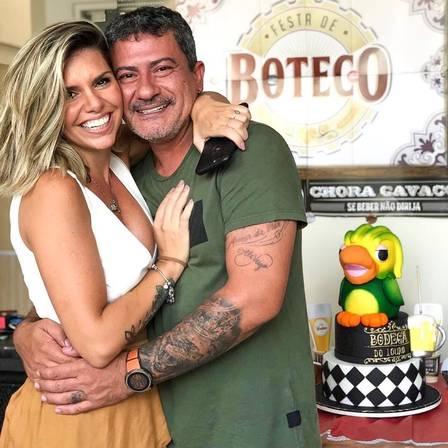 Tom Veiga, o "Louro José", se casa pela segunda vez, em cerimônia no Rio de Janeiro - Foto: reprodução/Facebook/Extra