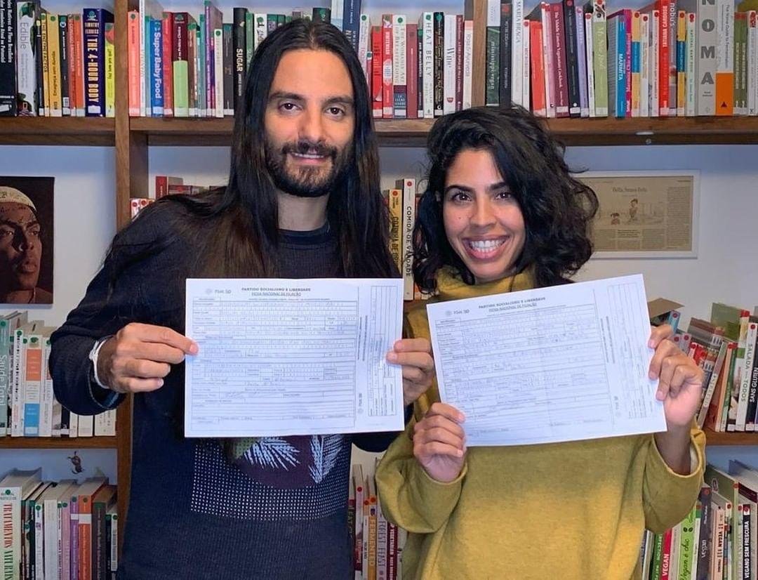 Bela Gil e o marido entram para o Psol. Foto: Reprodução/Instagram