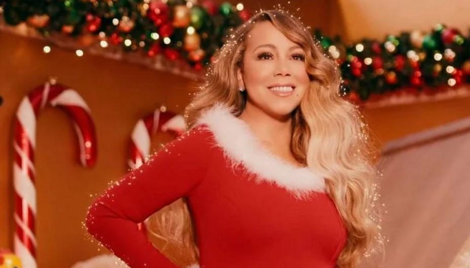 Mariah Carey canta uma das principais músicas do Natal (Foto: Reprodução/Youtube)