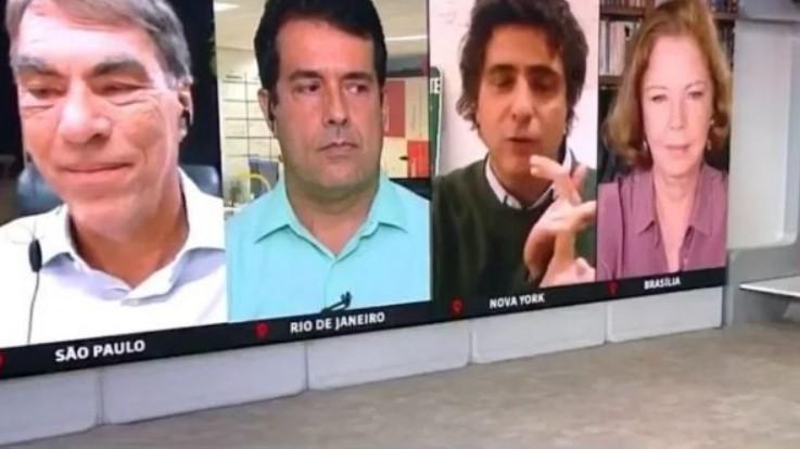 Discussão aconteceu ao vivo no programa Em Pauta (Foto: Reprodução/GloboNews)