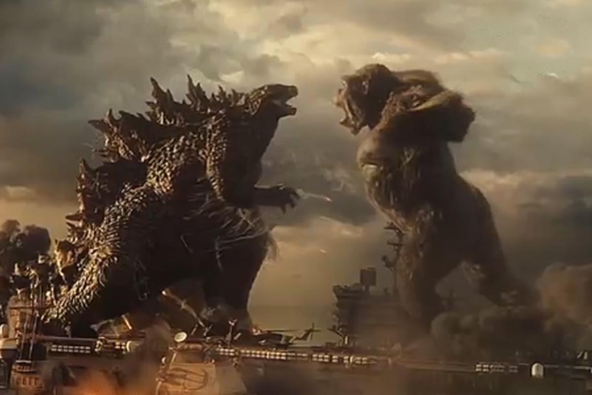 Frame do trailer de 'Godzilla vs Kong' (Imagem: Reprodução)