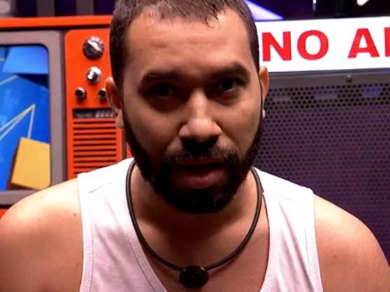 Gilberto, no BBB21 (Foto: Reprodução/TV Globo)