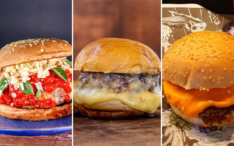 Restaurantes recifenses oferecem pedidos especiais no Dia mundial do hambúrguer (Imagens: Divulgação)