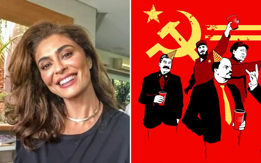 Fala de Juliana Paes sobre comunismo gerou debates nas redes sociais (Imagem: Reprodução)