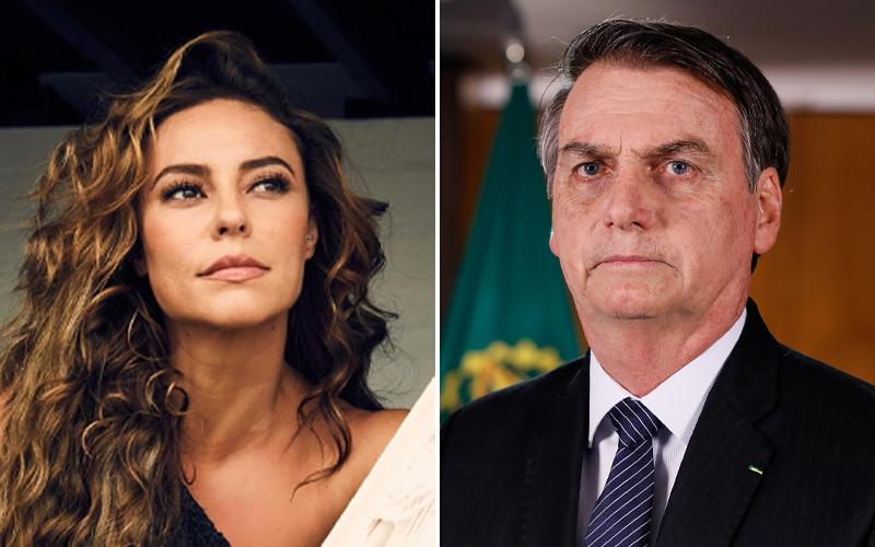Paolla Oliveira se posicionou sobre Jair Bolsonaro (Imagem: Reprodução)
