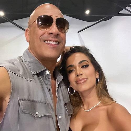 Vin Diesel e Anitta - Foto: reprodução