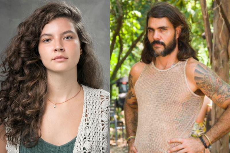 Alanis Guillen e Juliano Cazarré estarão no remake de 'Pantanal' (Imagem: Reprodução)