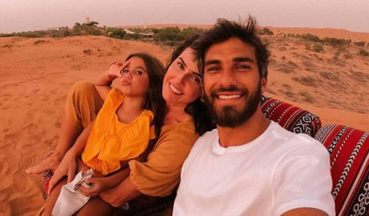 Maria Flor, Deborah Secco e Hugo Moura - Crédito: Reprodução / Instagram