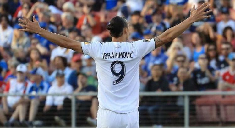 Ibrahimovic fez hist&oacute;ria na MLS com a camisa do LA Galaxy