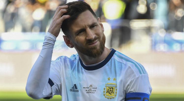 Lionel Messi &eacute; o grande nome da sele&ccedil;&atilde;o da Argentina