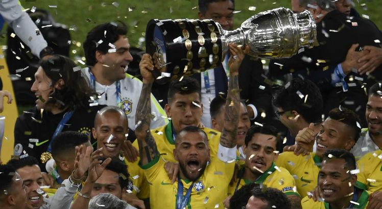 Brasil é o atual campeão da Copa América. Foto: AFP