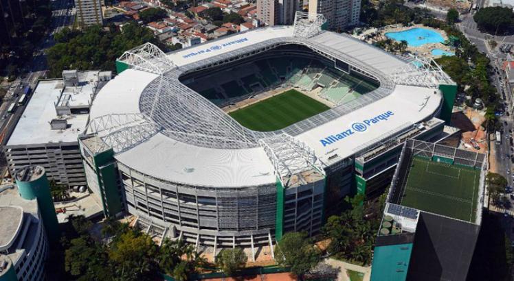 Allianz Parque &eacute; o palco do Palmeiras.