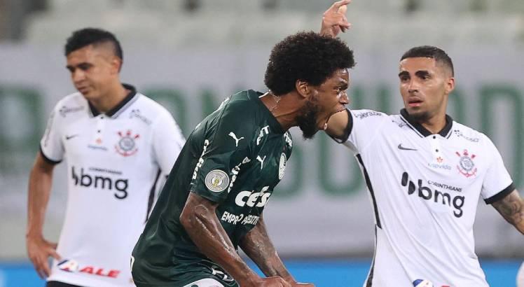 Palmeiras aplicou um 4x0 acachapante no rival. Foto: César Greco/ Palmeiras