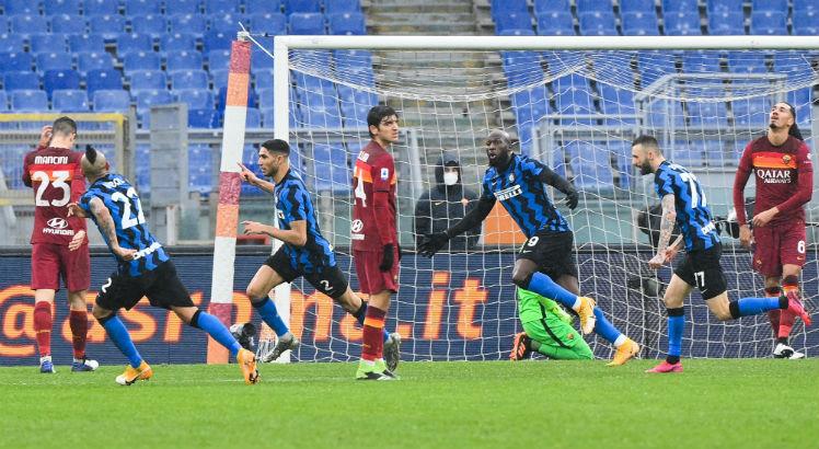 Inter de Milão teve a volta do atacante belga Lukaku. Foto: AFP
